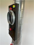 Anschlussplatte AP 2050  für Absaugschlauch 200 mm