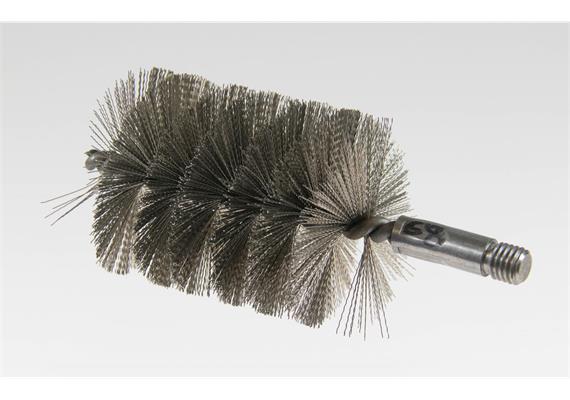 Chromstahlbürste M12 / Putzmaus  für Rohrdurchmesser 61- 80 mm
