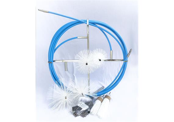 LRS Lüftungsreinigungs - Einsteigerset  Luftkanal-Bürsten bis 50 cm