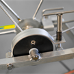Profihaspel 9 mm / 20 m Aluminium  mit Bremssystem  extra harte Stange 9 mm, Schutzmantel | Bild 2