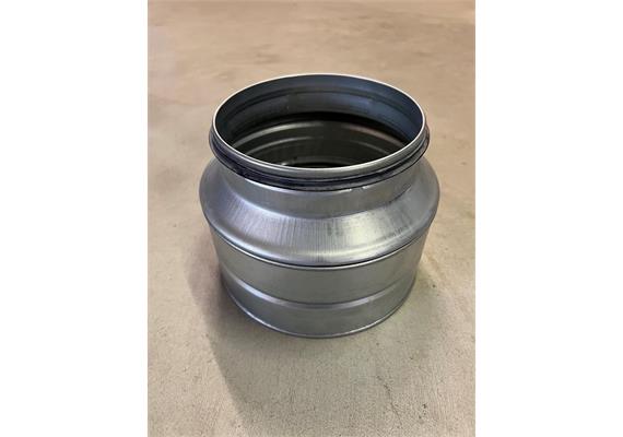 Reduzierung 200 / 160 mm  Schlauchreduktion von Anschlussplatte 200 mm auf 160 mm
