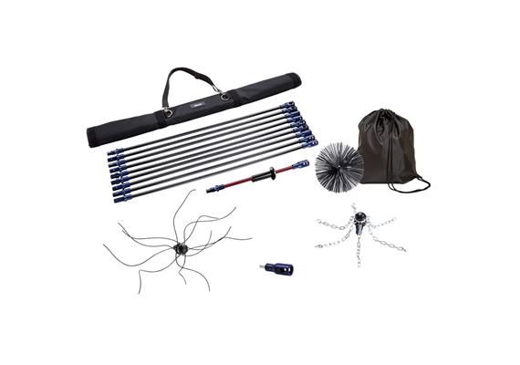 Snap & Sweep Profi-Set  Reinigung von Kaminen und Abgasleitungen